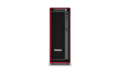 Lenovo ThinkStation P5 Intel Xeon W w5-2445 32 GB DDR5-SDRAM 512 GB SSD NVIDIA T400 Windows 11 Pro for Workstations Tower Workstation Black, Red