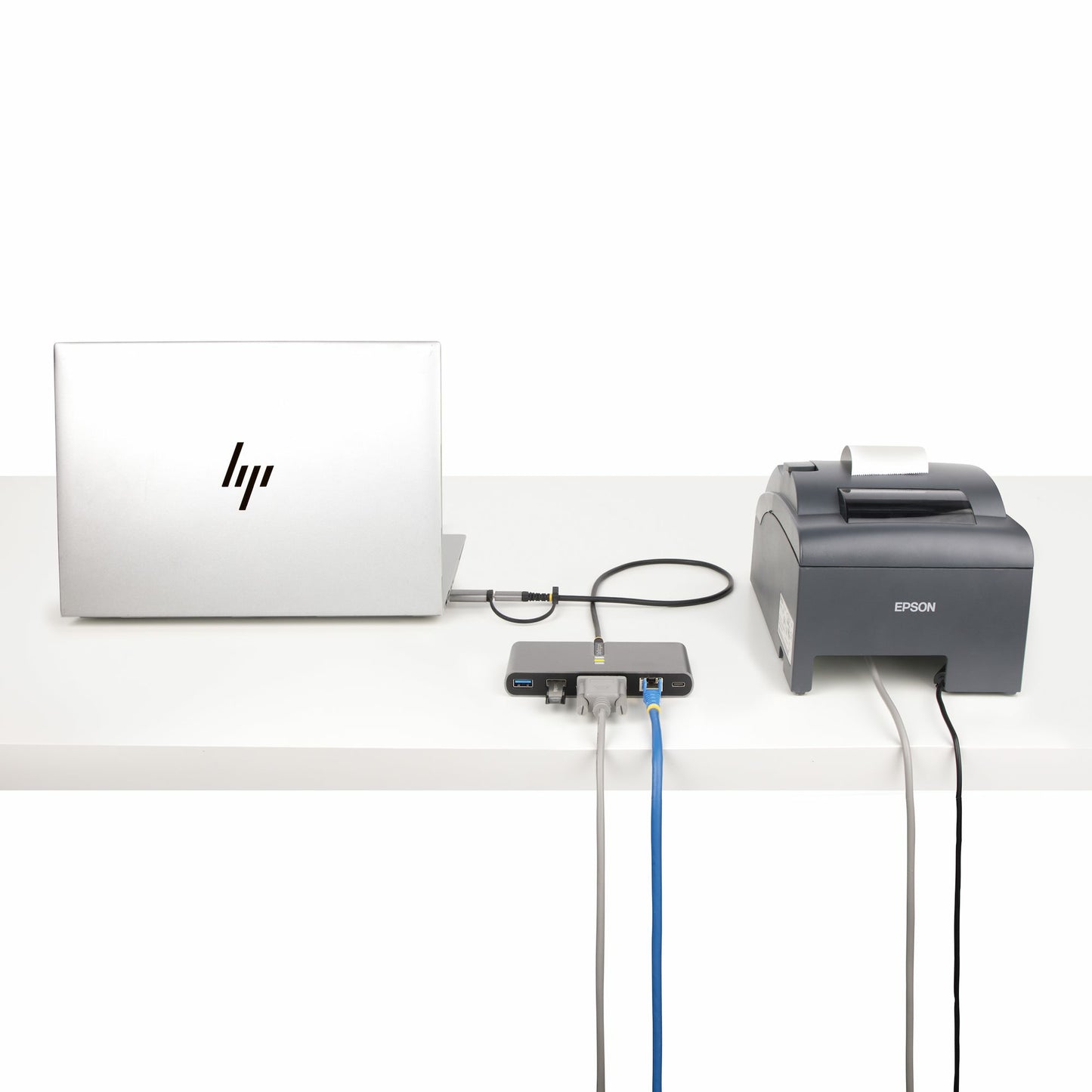 StarTech.com 5G2A1SGBB-USB-C-HUB laptop dock/port replicator Wired USB 3.2 Gen 1 (3.1 Gen 1) Type-C Gray