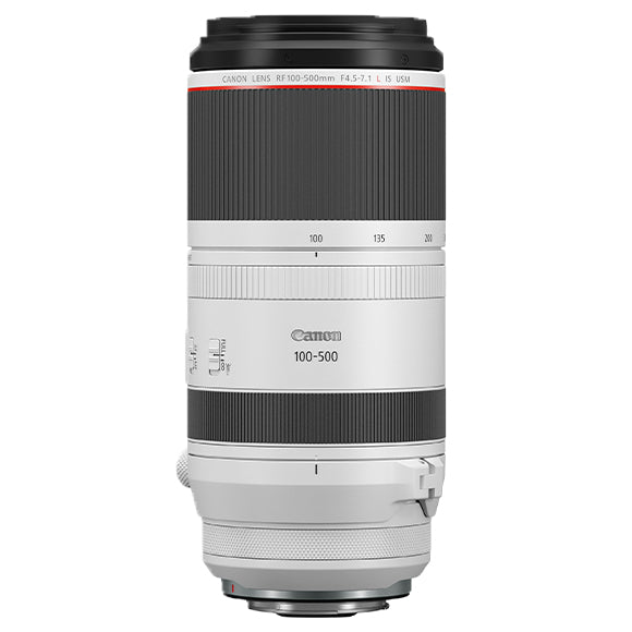 Canon RF 100-500mm F4.5-7.1 L IS USM MILC Super telephoto lens Black, White
