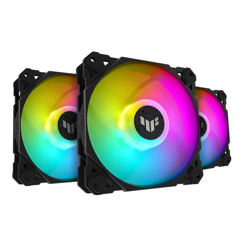 ASUS TUF GAMING TF120 ARGB 3IN1 Computer case Air cooler 4.72" (12 cm) Black