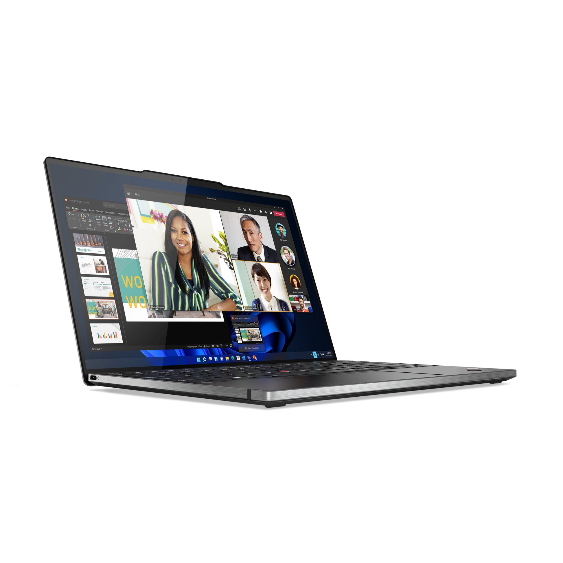 Lenovo ThinkPad Z13 Gen 1 AMD Ryzen™ 7 PRO 6850U Laptop 13.3" Touchscreen WUXGA 16 GB LPDDR5-SDRAM 512 GB SSD Wi-Fi 6E (802.11ax) Windows 11 Pro English Gray, Black