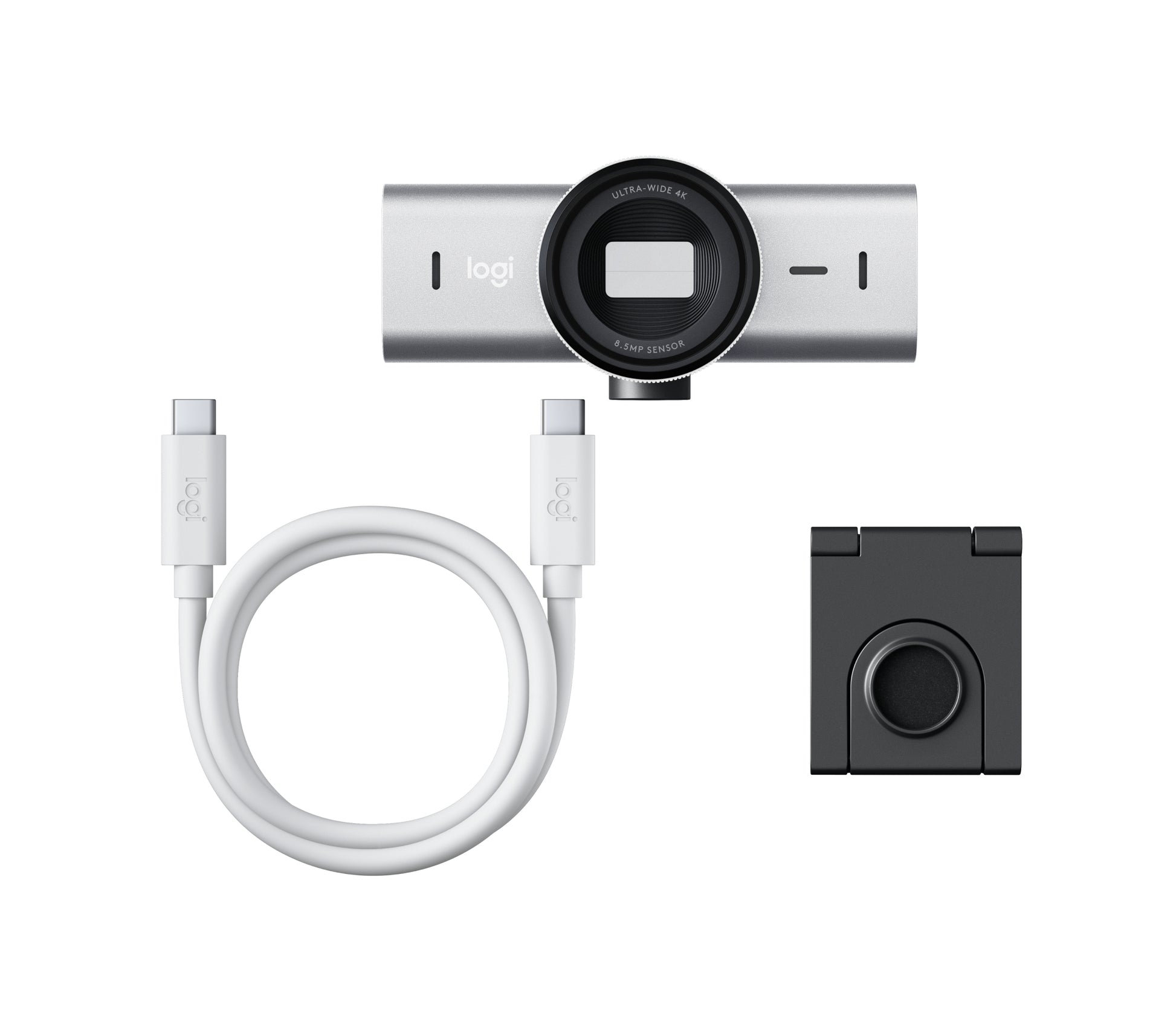 Logitech 960-001550 webcam 8.5 MP 3840 x 2160 pixels USB Gray
