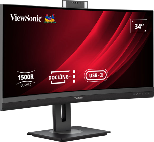 Viewsonic VG3457CV computer monitor 34" 3440 x 1440 pixels UltraWide Quad HD LED Black