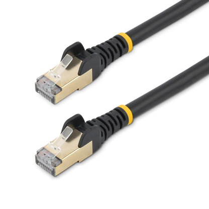 StarTech.com C6ASPAT15BK networking cable Black 181.1" (4.6 m) Cat6a
