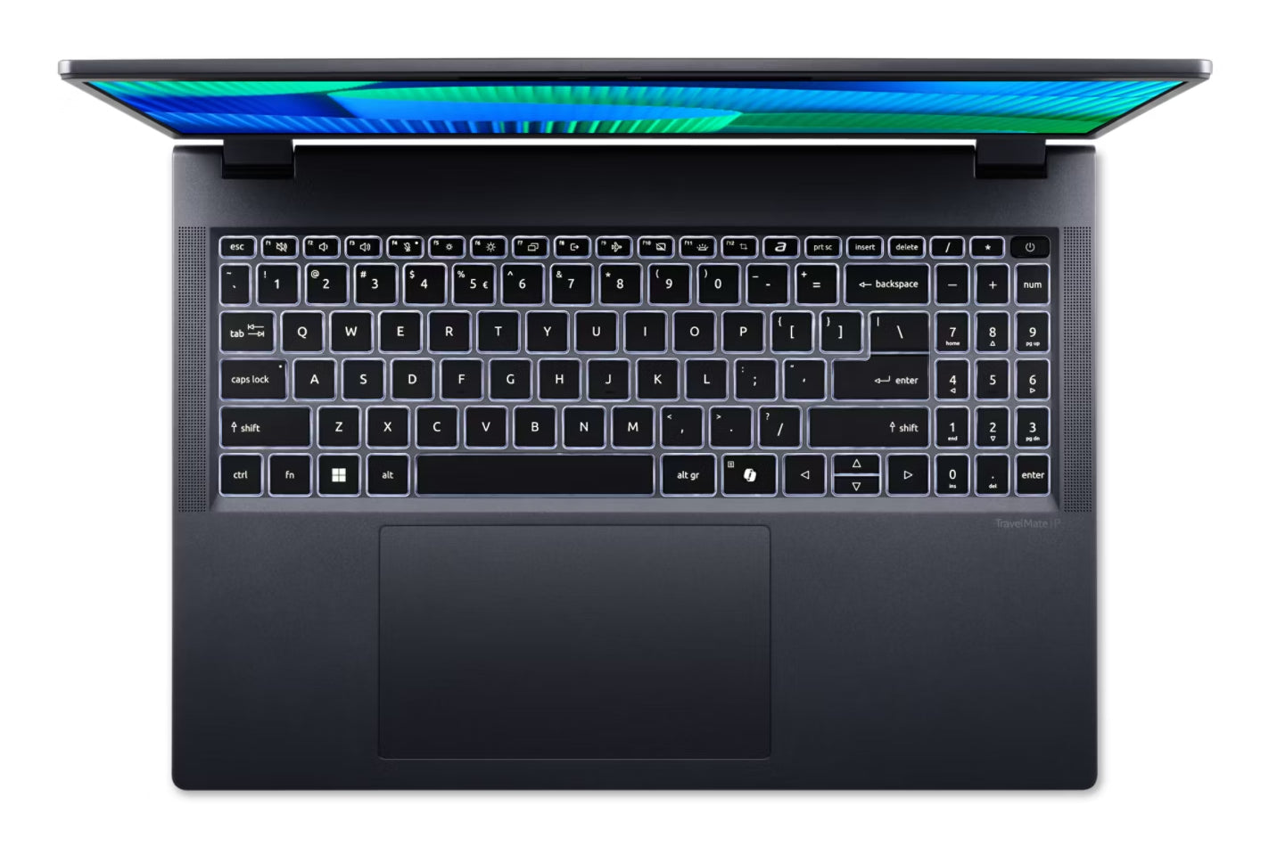 Acer TravelMate P4 TMP416-53-795G Copilot+ PC Intel Core Ultra 7 155U Laptop 16" WUXGA 16 GB DDR5-SDRAM 1 TB SSD Wi-Fi 6 (802.11ax) Windows 11 Pro Blue