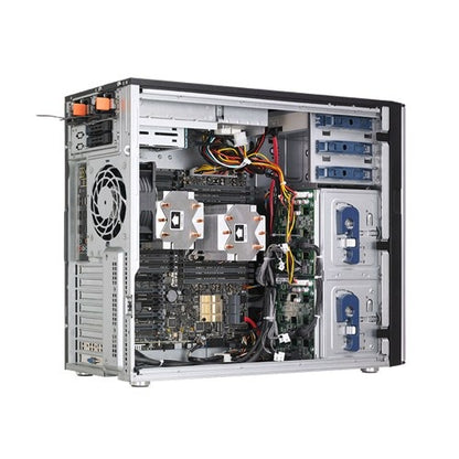 ASUS TS700-E8-RS8 V2 Intel® C612 LGA 2011-v3 Tower (5U) Black, Silver