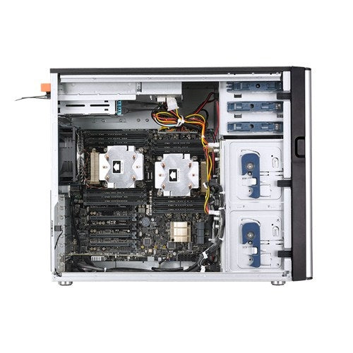ASUS TS700-E8-RS8 V2 Intel® C612 LGA 2011-v3 Tower (5U) Black, Silver