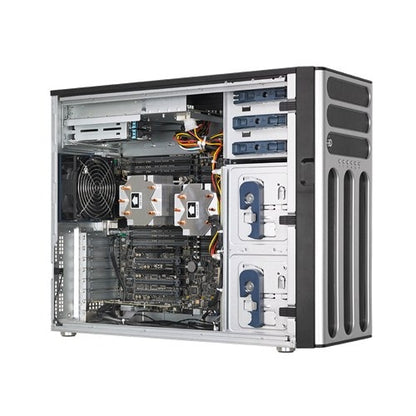ASUS TS700-E8-RS8 V2 Intel® C612 LGA 2011-v3 Tower (5U) Black, Silver