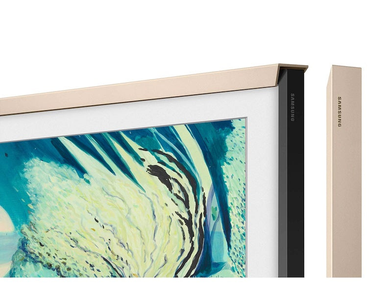 Samsung 55" The Frame Customizable Bezel - Sand Gold Metal