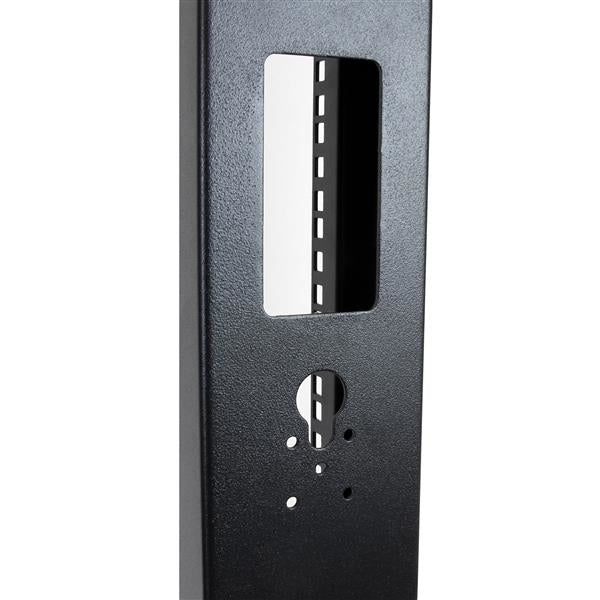 StarTech.com 2POSTRACK42 rack cabinet 42U Freestanding rack Black