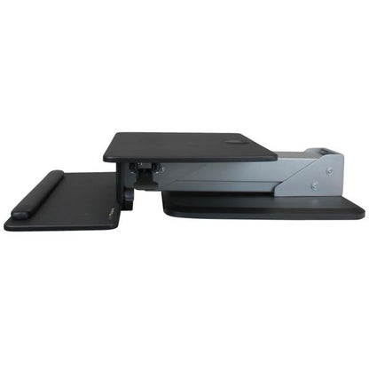 StarTech.com ARMSTS multimedia cart/stand Black, Silver Flat panel Multimedia stand