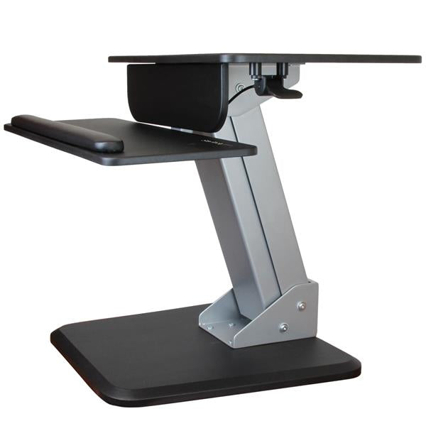 StarTech.com BNDSTSPIVOT multimedia cart/stand Black Flat panel Multimedia stand