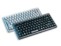 CHERRY G84-4100LCAUS keyboard Office USB + PS/2 Gray