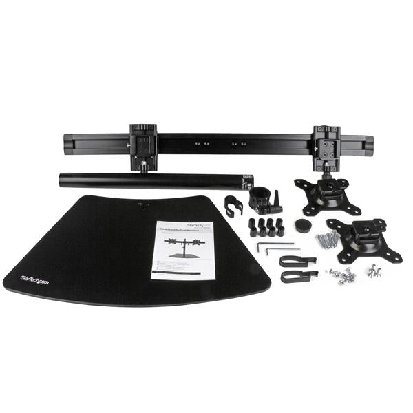 StarTech.com ARMBARDUO monitor mount / stand 24" Desk Black