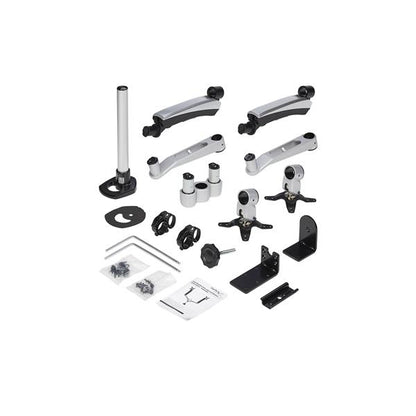 StarTech.com ARMDUAL30 monitor mount / stand 30" Desk Black, Silver