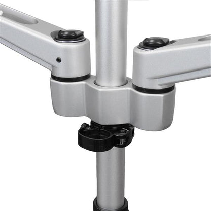 StarTech.com ARMDUAL30 monitor mount / stand 30" Desk Black, Silver