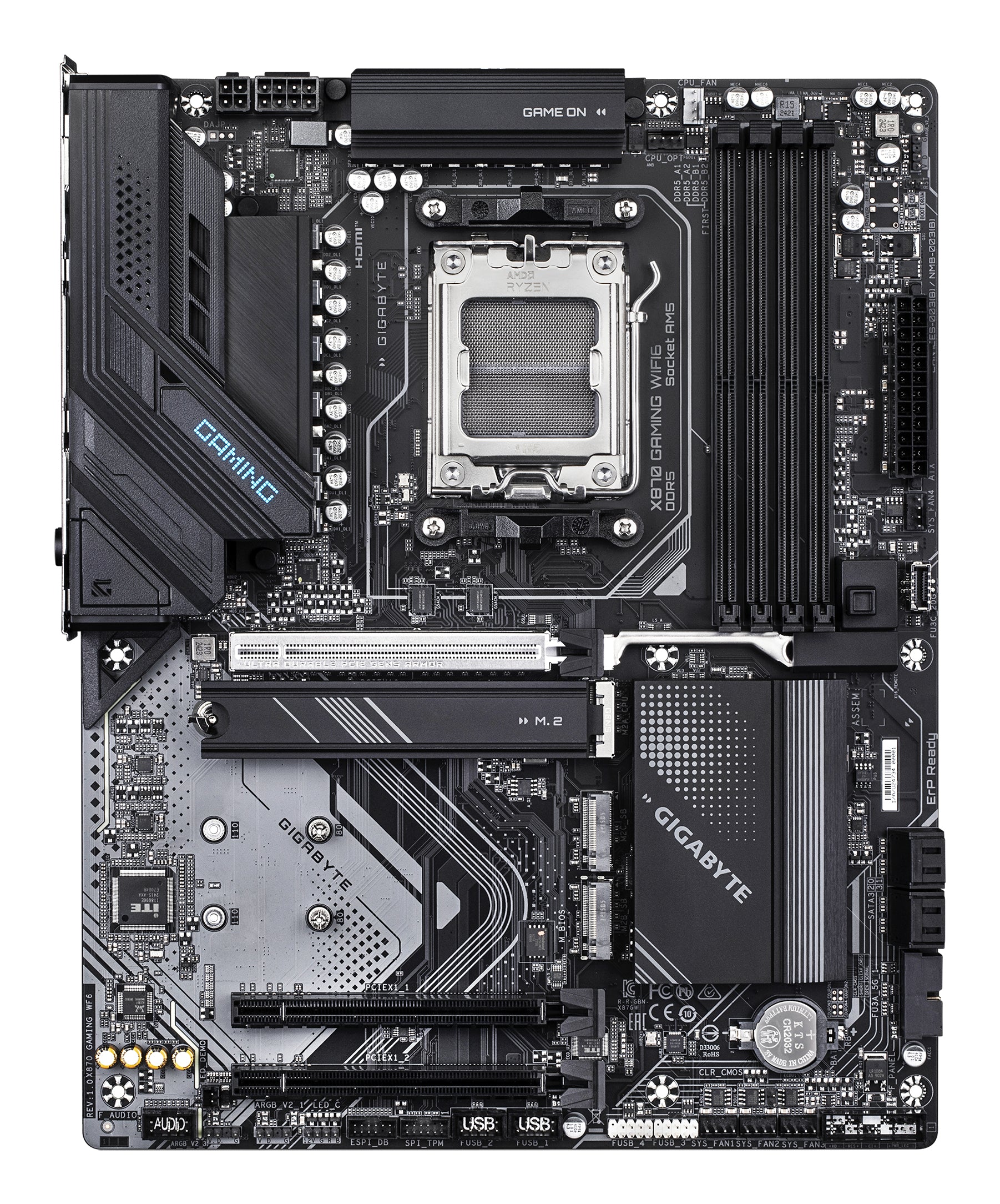 GIGABYTE X870 GAMING WIFI6 AMD X870 Socket AM5 ATX