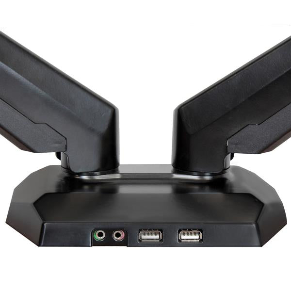StarTech.com ARMSLIMDUO monitor mount / stand 30" Desk Black