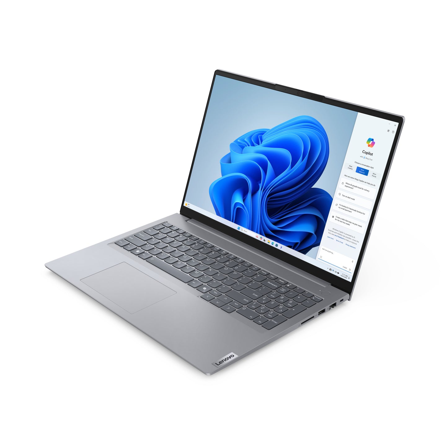 Lenovo ThinkBook 16 G7 ARP AMD Ryzen™ 7 7735HS Laptop 16" WUXGA 16 GB DDR5-SDRAM 512 GB SSD Wi-Fi 6 (802.11ax) Windows 11 Pro English Gray