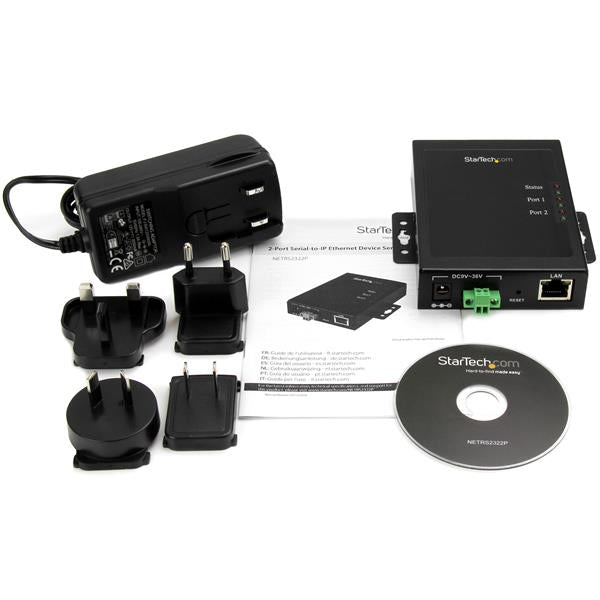 StarTech.com NETRS2322P serial server RS-232