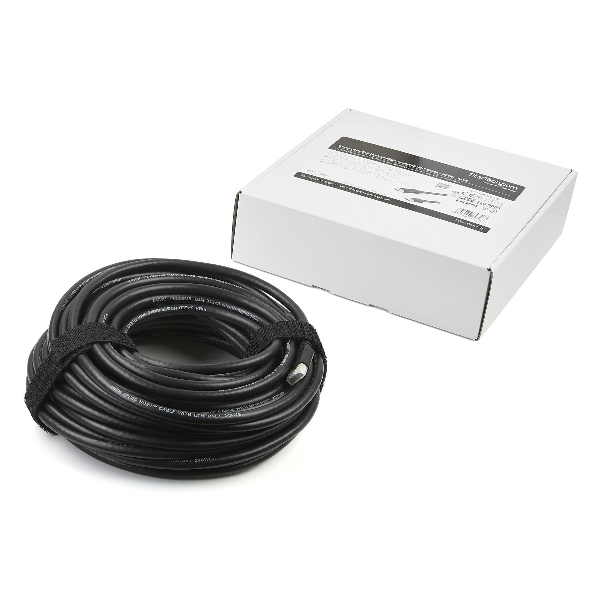 StarTech.com HDMM20MA HDMI cable 787.4" (20 m) HDMI Type A (Standard) Black