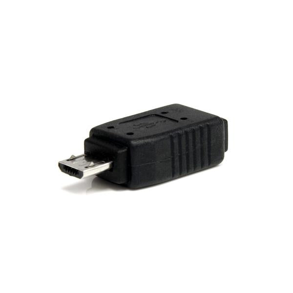 StarTech.com UUSBMUSBMF cable gender changer Micro-USB B Mini-USB B Black