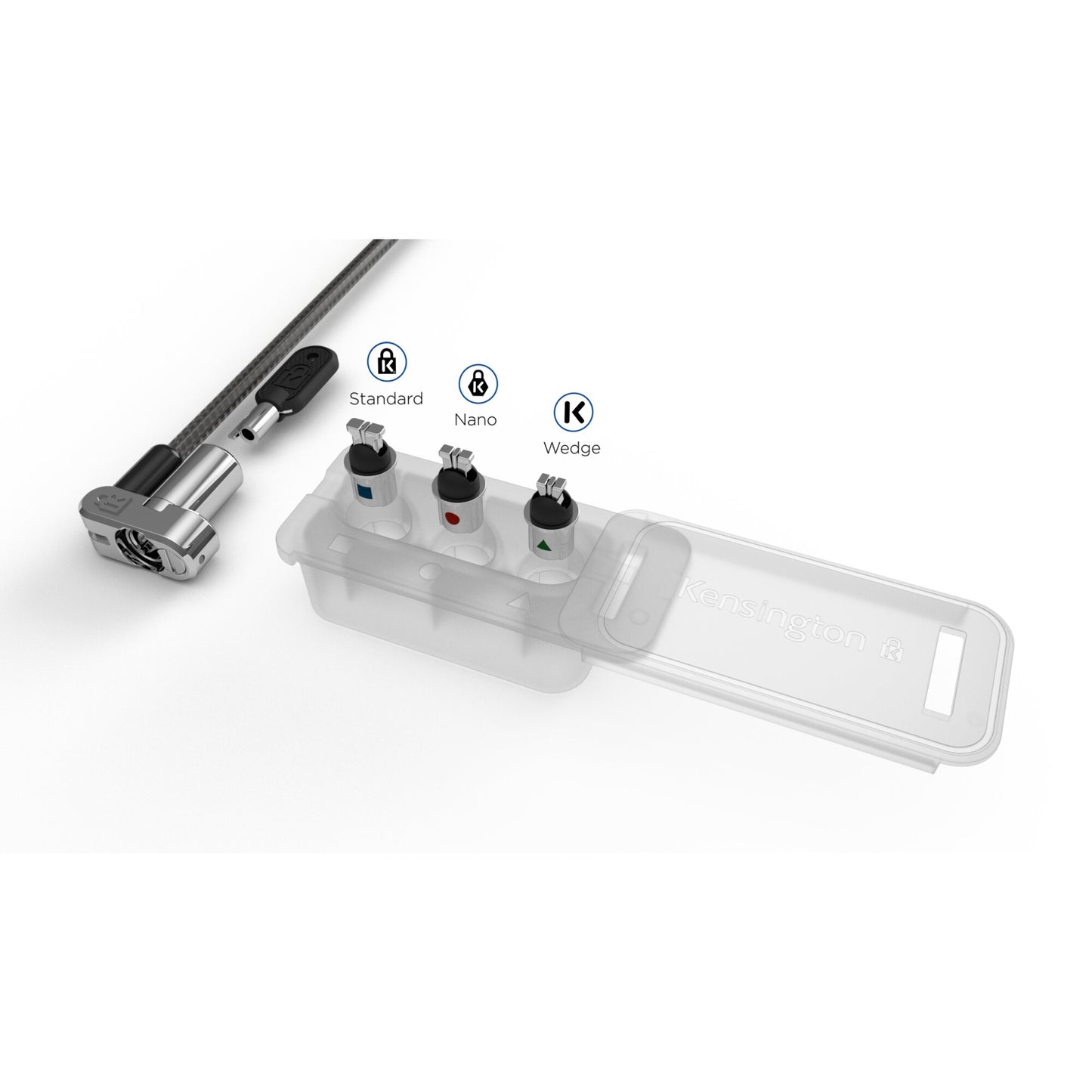 Kensington Replacement Lock Head Tips for Universal 3-in-1 Laptop Lock