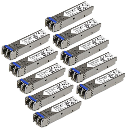 StarTech.com J4859C10PKST network transceiver module Fiber optic 1250 Mbit/s SFP 1310 nm