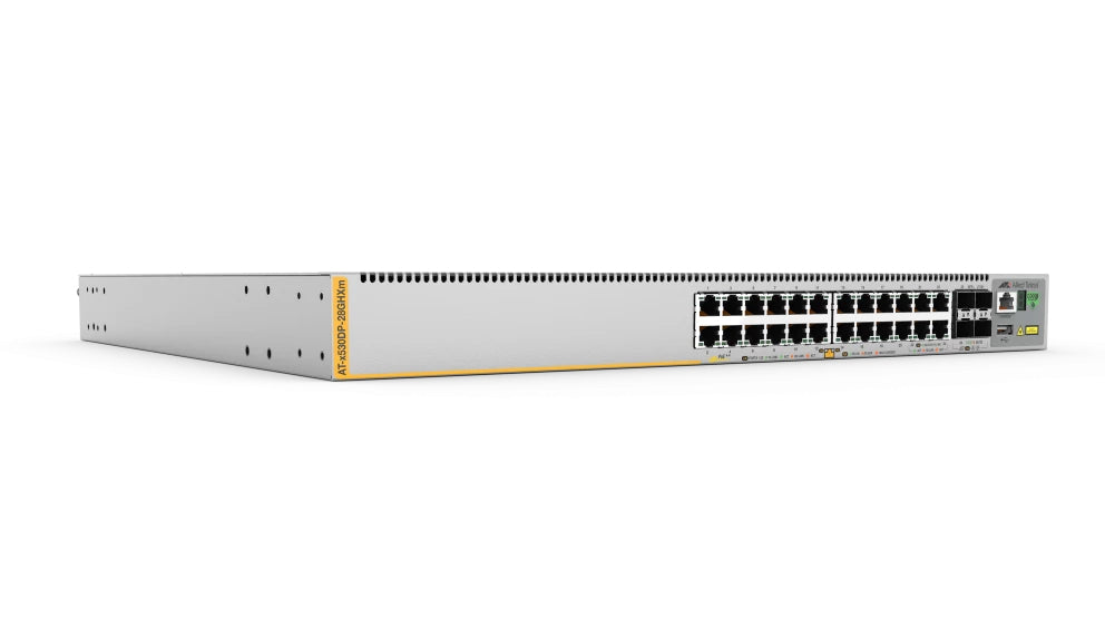 Allied Telesis AT-X530DP-28GHXM-B01 network switch Managed L3 5G Ethernet (100/1000/5000) Power over Ethernet (PoE) Gray