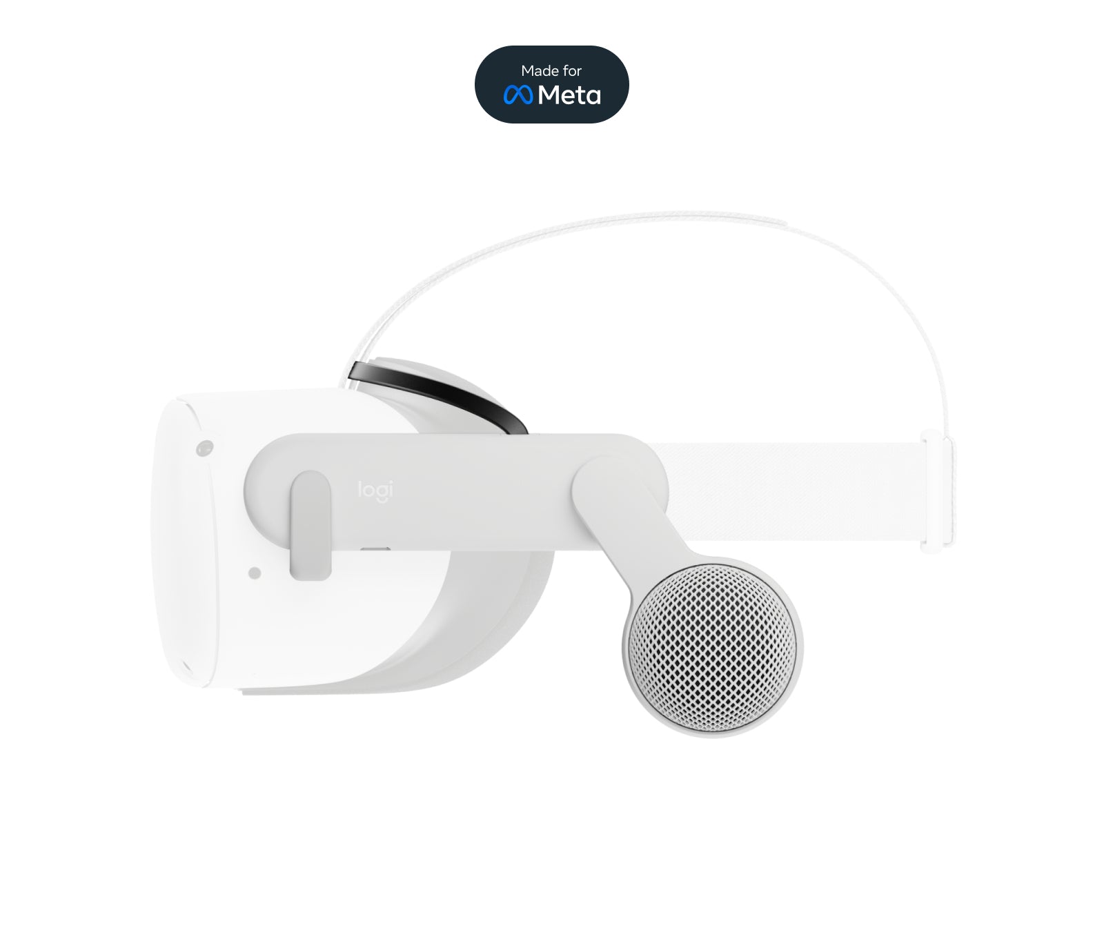 Logitech Chorus Headphones Wired Head-band Virtual reality (VR) USB Type-C White