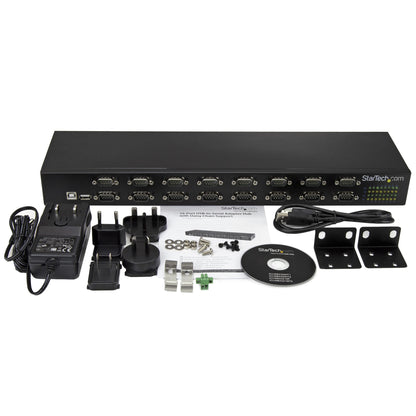 StarTech.com ICUSB23216FD interface hub USB 2.0 Type-B 480 Mbit/s Black