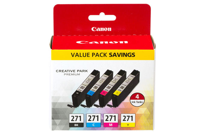 Canon CLI-271 ink cartridge Original Black, Cyan, Magenta, Yellow