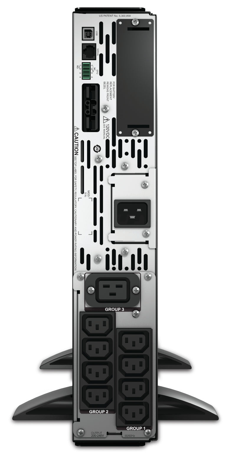 APC Smart-UPS X 2200VA uninterruptible power supply (UPS) Line-Interactive 2.2 kVA 1980 W 9 AC outlet(s)