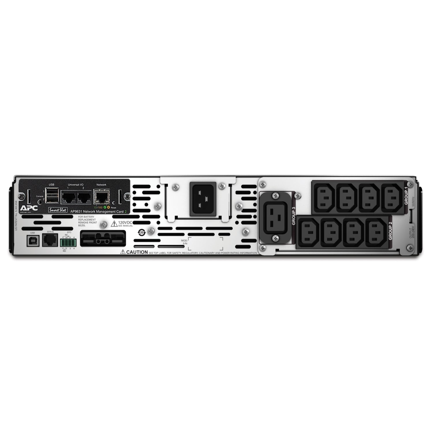 APC Smart-UPS X 2200VA uninterruptible power supply (UPS) Line-Interactive 2.2 kVA 1980 W 9 AC outlet(s)