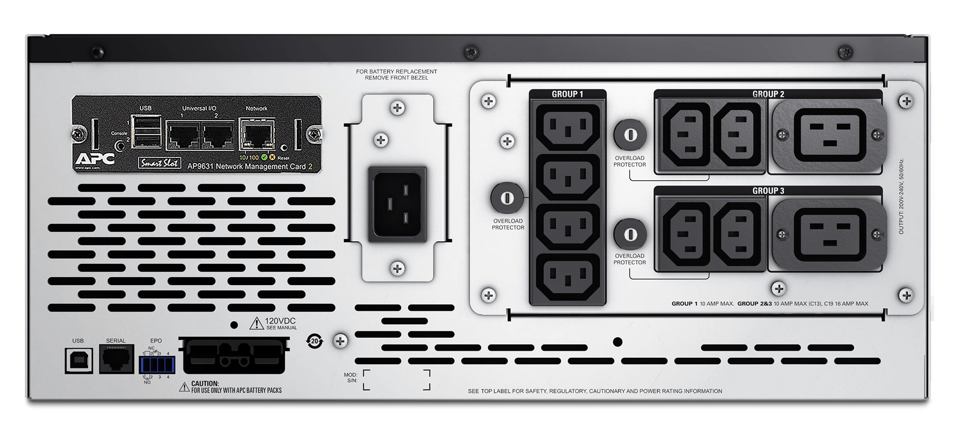 APC Smart-UPS X 2200VA uninterruptible power supply (UPS) Line-Interactive 2.2 kVA 1980 W 10 AC outlet(s)