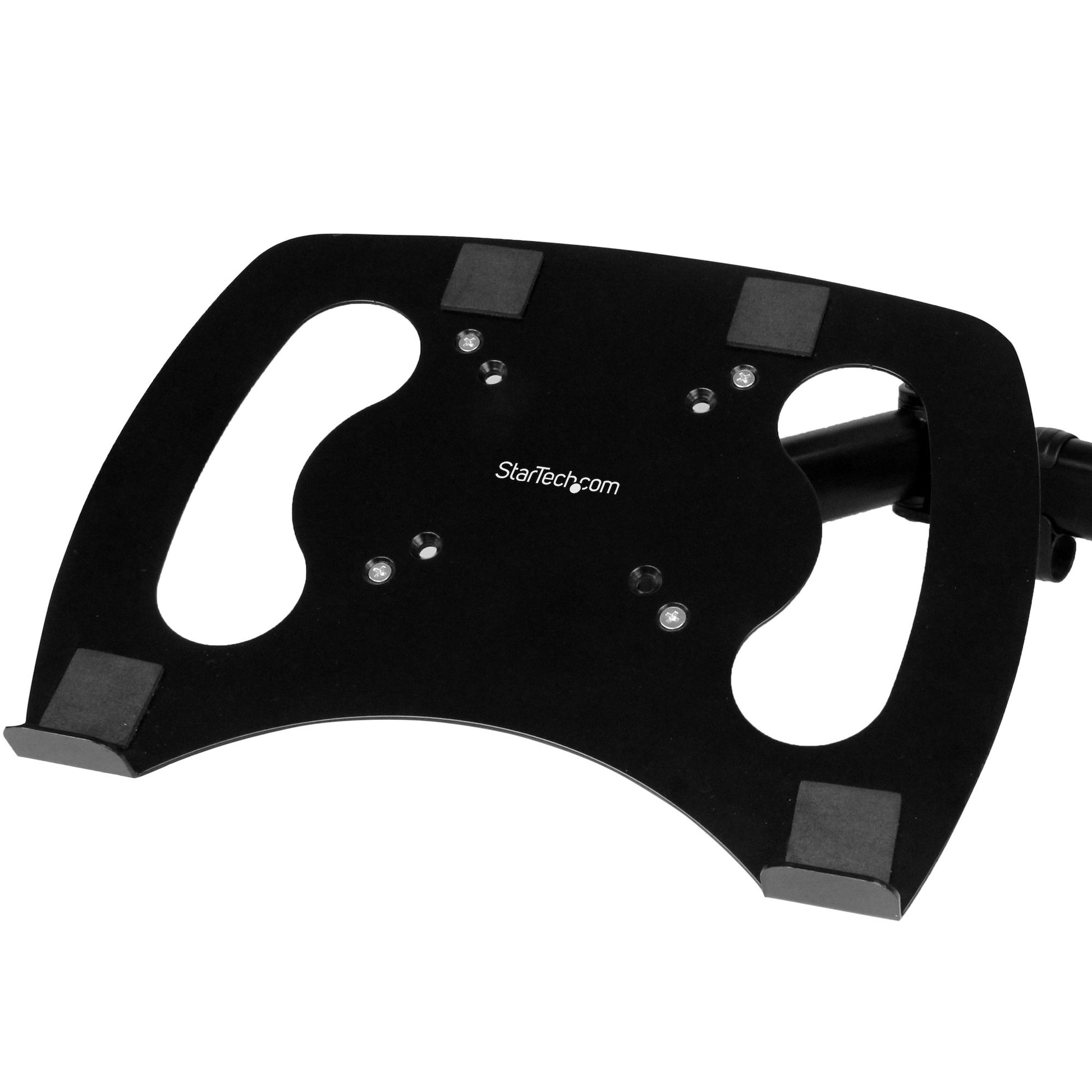 StarTech.com ARMUNONB monitor mount / stand 27" Desk Aluminum, Black