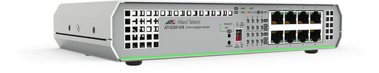 Allied Telesis GS910/8 Unmanaged Gigabit Ethernet (10/100/1000) Gray