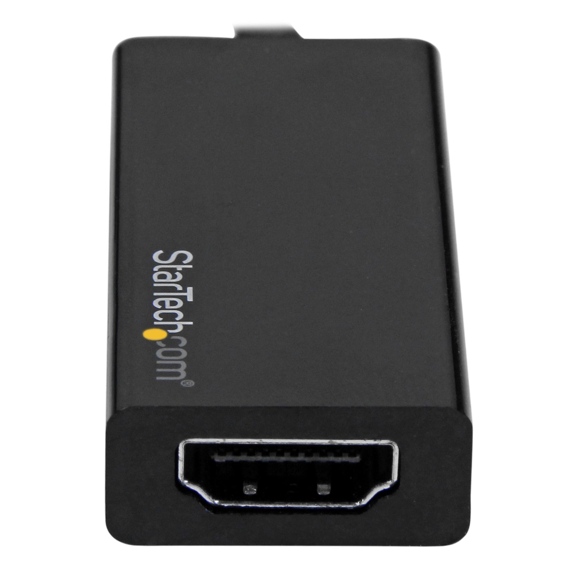 StarTech.com CDP2HD4K60 USB graphics adapter 3840 x 2160 pixels Black