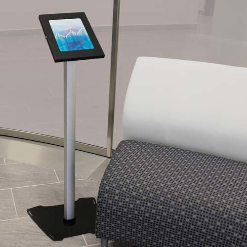 StarTech.com STNDTBLT1FS multimedia cart/stand Black, Silver Tablet Multimedia stand