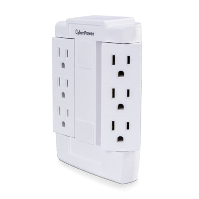CyberPower GT600P power plug adapter NEMA 5-15P NEMA 5-15R White