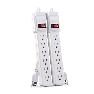 CyberPower MP1044NN power extension 23.6" (0.6 m) 6 AC outlet(s) Indoor White