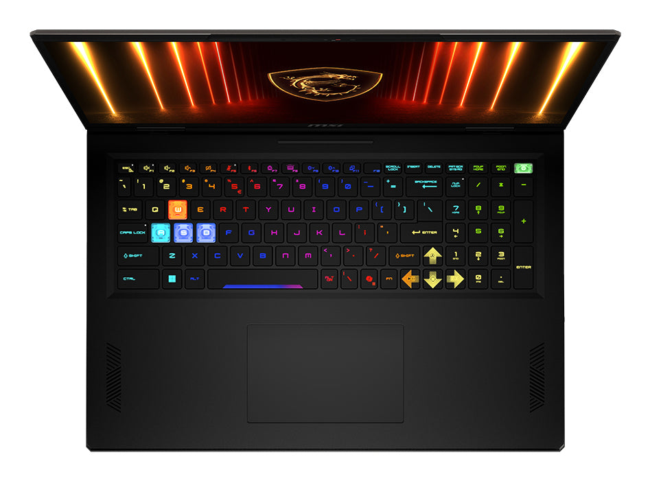 MSI Vector A18 HX A9WIG-076US laptop AMD Ryzen™ 9 9955HX Netbook 18" Quad HD+ 64 GB DDR5-SDRAM 2 TB SSD NVIDIA GeForce RTX 5080 Wi-Fi 7 (802.11be) Windows 11 Pro Black