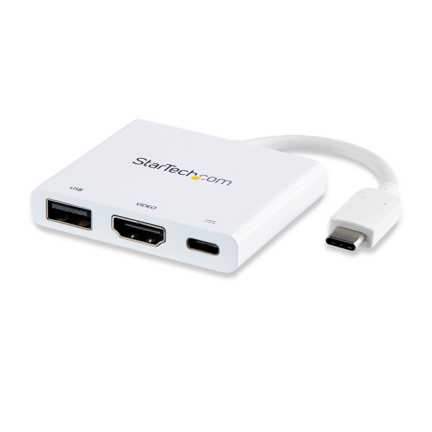 StarTech.com CDP2HDUACPW laptop dock/port replicator Wired USB 3.2 Gen 1 (3.1 Gen 1) Type-C White