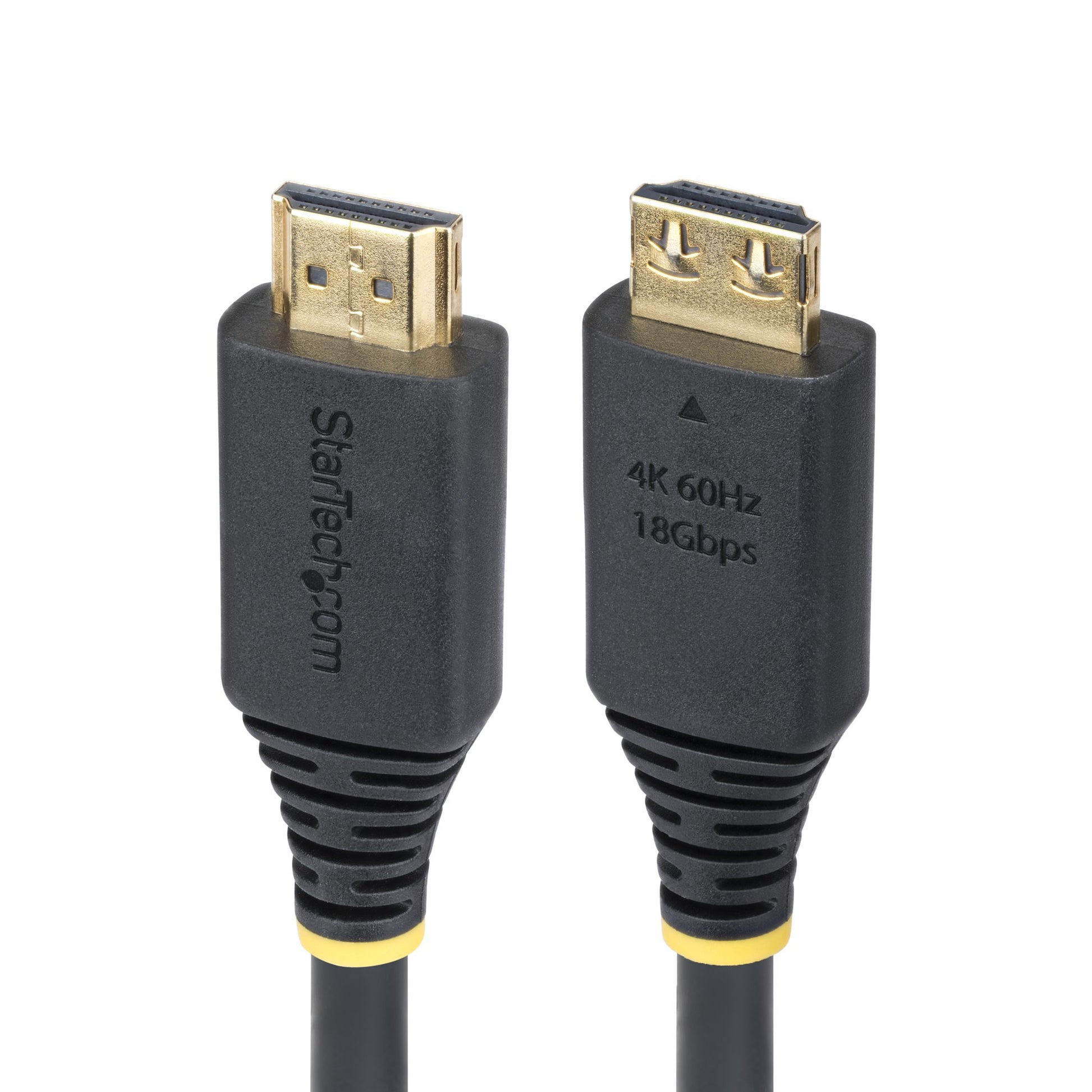 StarTech.com HDMI2-CABLE-GRIP-3F HDMI cable 35.4" (0.9 m) HDMI Type A (Standard) Black