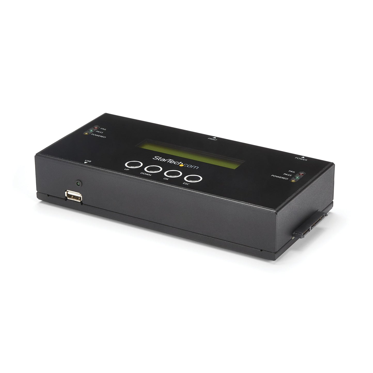 StarTech.com SATSASDUPE11 media duplicator HDD duplicator Black 2 copies