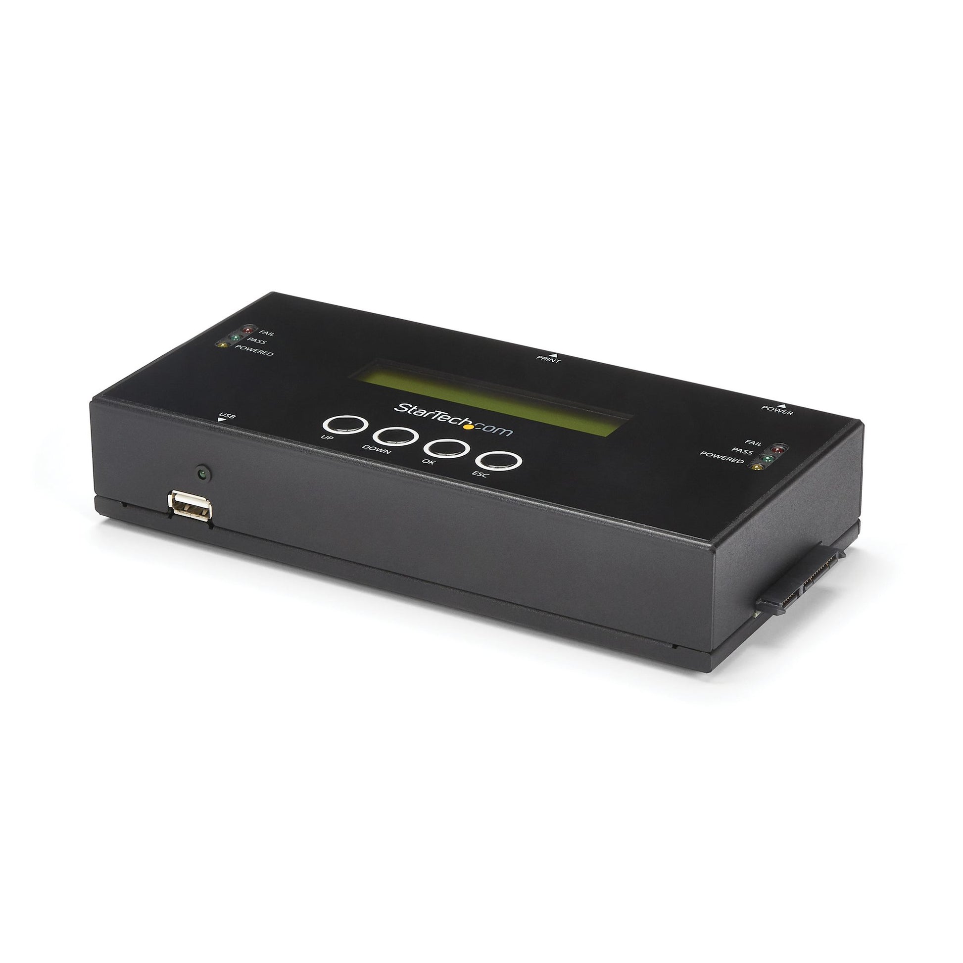 StarTech.com SATSASDUPE11 media duplicator HDD duplicator Black 2 copies