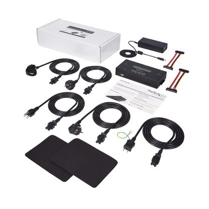 StarTech.com SATSASDUPE11 media duplicator HDD duplicator Black 2 copies