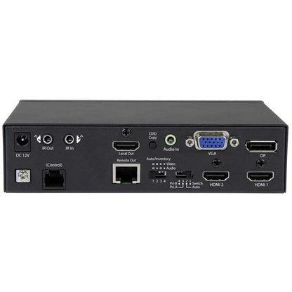 StarTech.com STDHVHDBT AV extender AV transmitter & receiver Black