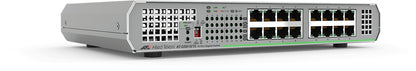 Allied Telesis GS910/16 Unmanaged Gigabit Ethernet (10/100/1000) Gray