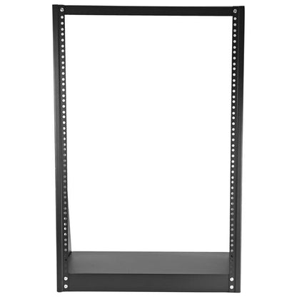 StarTech.com 2POSTRACK16 rack cabinet 16U Freestanding rack Black